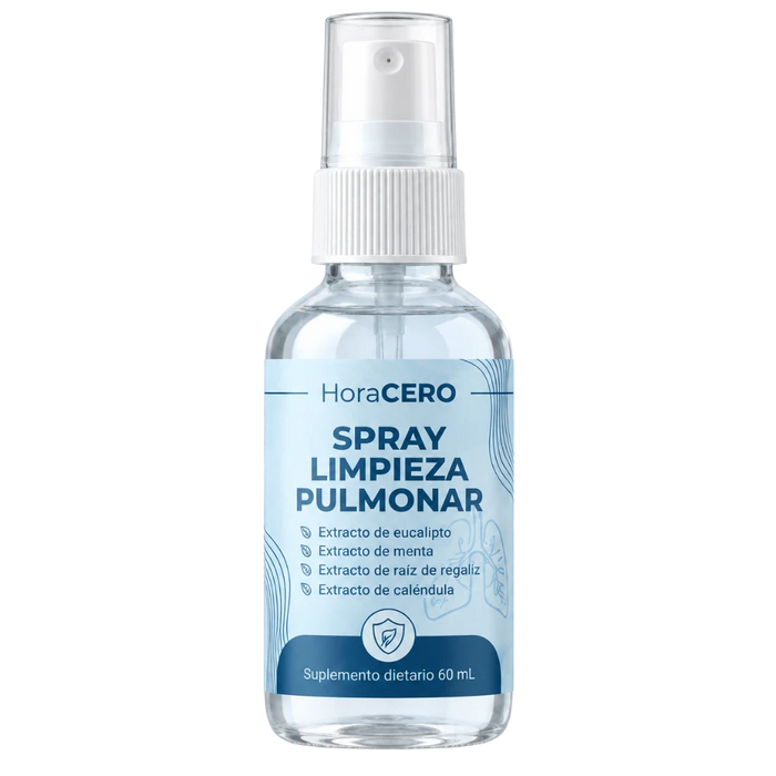 Spray Limpiador Pulmonar HoraCero