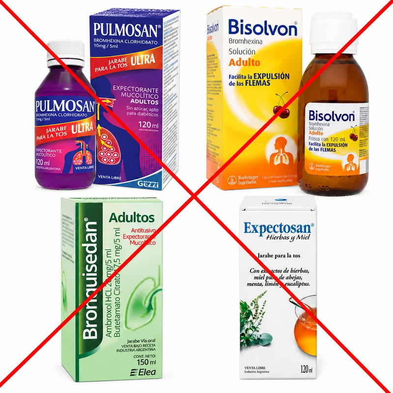Bisolvon y Pulmosan