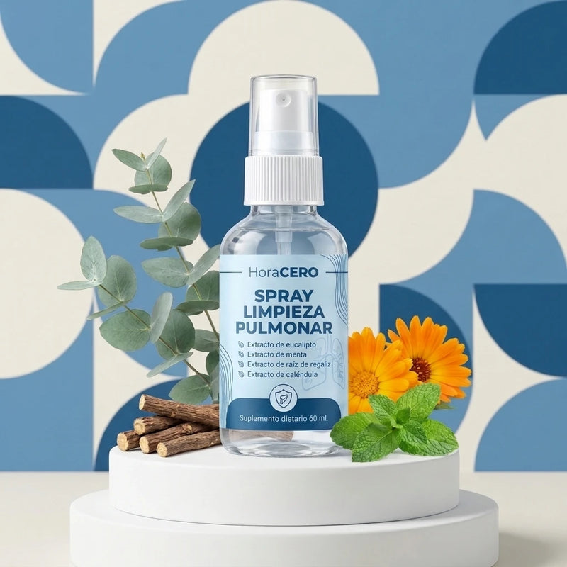 Spray Limpiador Pulmonar HoraCero